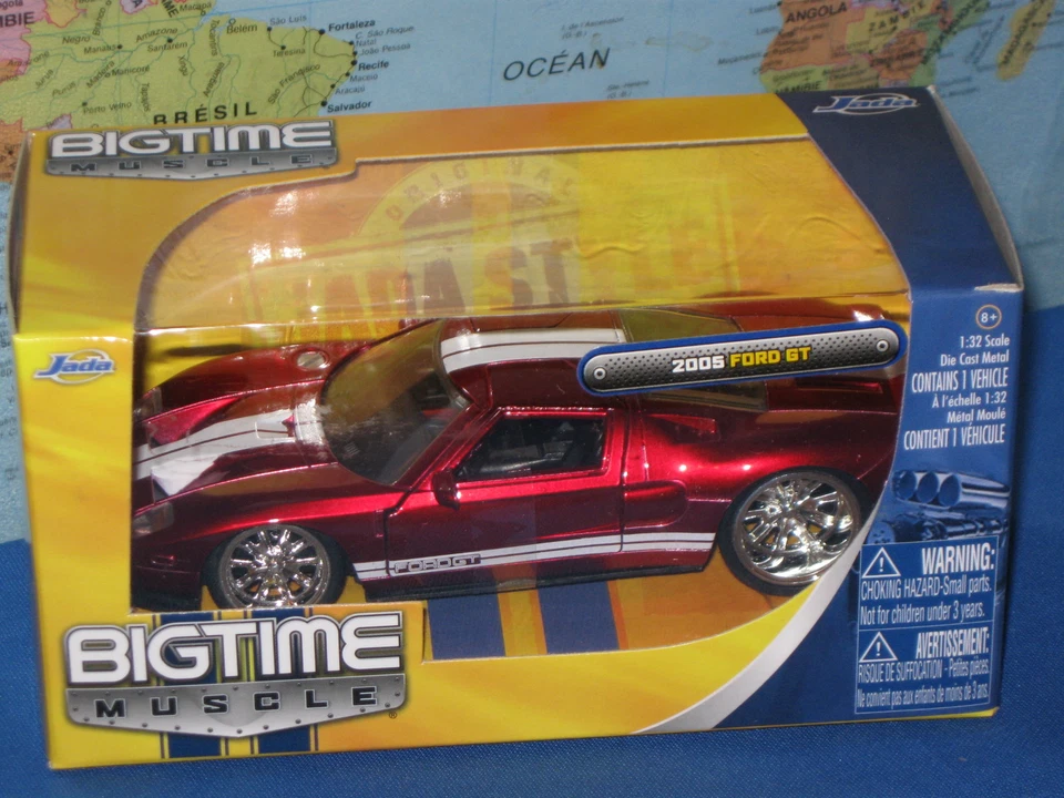 1/32 JADA BIGTIME MUSCLE 2005 FORD GT ***BRAND NEW & RARE*** - Image 1 of 1