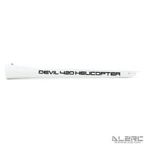 ALZRC Carbon Fiber Tail Boom For Devil 420 FAST 3D Fancy RC Helicopter Aircraft