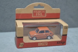 Polen Kolekcja PRL Polski Fiat 126p braun Farbe Druckguss Modellauto Maßstab 1:43 - Bild 1 von 6