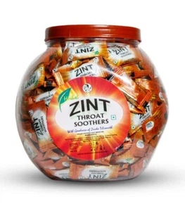 Zint Original (300 Pc) Throat Soothers | Cough Drops Jar. -For Cough &Throat .AU - Picture 1 of 3