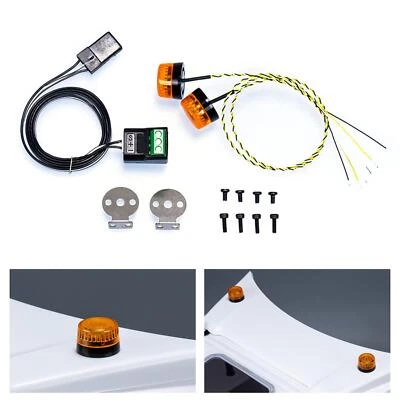 360 Rotating Light 5V Warning Lamp for 1/14 RC Truck Model Construction Vehicle - Image 1 of 4