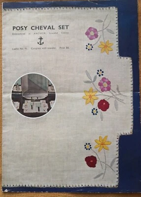 Anchor Embroidery Design "POSY CHEVAL SET" - Image 1 of 3