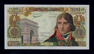 FRANCE 100 Nouveaux FRANCS 1963 P-144 AU-UNC - Picture 1 of 2