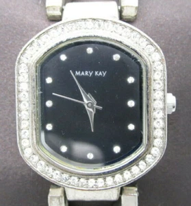 Women's Mary Kay Crystals Bezel Analog 26mm Dial Watch (D334) - Picture 1 of 11