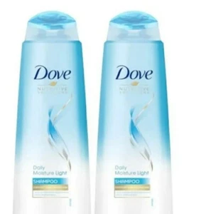 x2 Dove Light Daily Moisture Shampoo 400ml/NEW - Picture 1 of 3