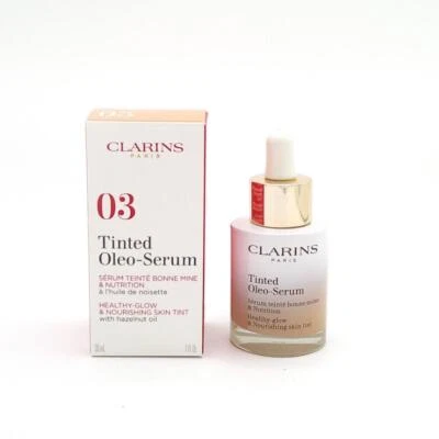 Clarins Tinted Oleo-Serum #3 Healthy-Glow 1oz / 30ml *NEW IN BOX* - Image 1 of 4