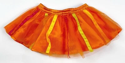 Gymboree FAIRY FLORAL Size 0 3 Months Baby Girls Orange Tulle Skirt Infant EUC - Image 1 of 4