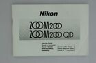 Bedienungsanleitung Nikon Zoom 200 200QD (11121415)