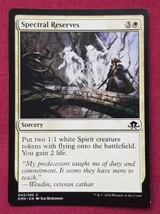 Magic The Gathering ELDRITCH MOON SPECTRAL RESERVES white card MTG - Picture 1 of 2