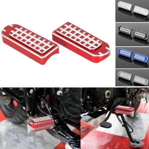 3D CNC Front Rider Foot Pegs Pedals Cover For Honda XL125V XL1000V Varadero - Bild 1 von 24