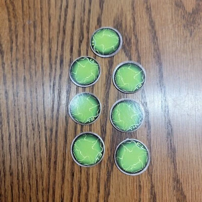 Halo Interactive Strategy Game 7 Transport Tokens 2008 Replacement Pieces Parts - Image 1 of 2