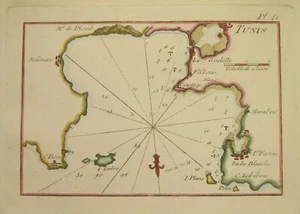 TÚNEZ - TÚNEZ DE JOSEPH ROUX 1764, PERO 1854. - Imagen 1 de 1