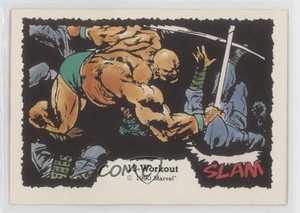 1990 Comic Images Marvel Ghost Rider Workout #13 d8k