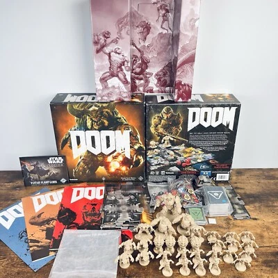 Doom The Board Game 2nd Edition  Ages 14  25 Players  Fantasy Flight Gam G3D - Image 1 of 4