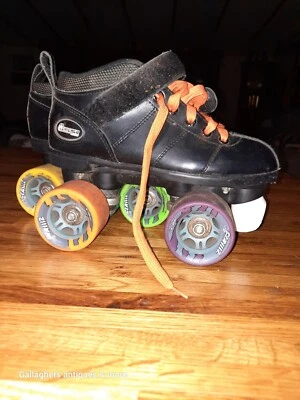 Chicago Patines Bullet Patines Jóvenes Niños Quads Talla 3 Patinaje Claiiz Foto 1 de 4