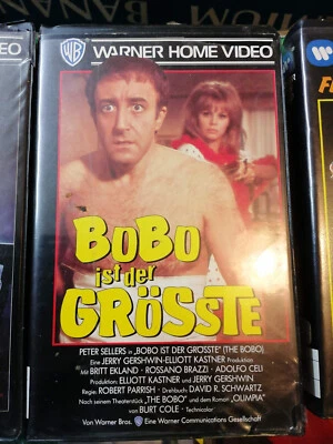 VHS Rarität: BOBO IST DER GRÖSSTE (1967) MIT PETER SELLERS  NUR VHS & DVD!!! - Bild 1 von 2