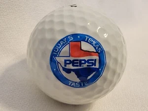 Pepsi Today's Texas Taste Logo Golf Ball - Picture 1 of 1