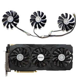 85mm MSI Geforce GTX 1060 1070 Ti 1080 DUKE Graphics Card Fan Replacement R233 - Picture 1 of 5