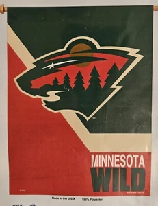 Minnesota Wild NHL Hockey 27"" x 37"" Banner Flagge Wincraft Marke - Bild 1 von 2