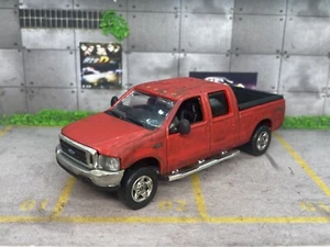 2004 Ford F-250 Farm Truck Rusty Weathered Customized 1/64 Diecast Junker Beater - Picture 1 of 12