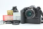 [Presque comme neuf] reflex argentique noir 35 mm Nikon FE / 28 mm f2,8 + enrouleur du JAPON