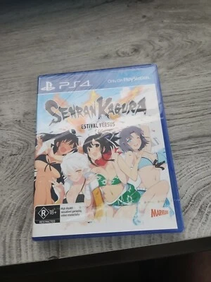 Senran Kagura Estival Versus PS4 PS5 Region 4 AUS PAL NZ  Very RARE! Australian - Image 1 of 4