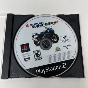 PS2 Suzuki Super-bikes II: Riding Challenge Game Tested Loose Disc PlayStation 2 - Picture 1 of 3