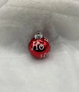 Christopher Radko~Celebrations Ho Ho Ho Ball~Pre-owned - Picture 1 of 7