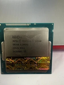 Intel Pentium G3240 3.10GHz 2-Core 3MB CPU Processor | LGA1150 | SR1K6 | Tested! - Picture 1 of 1