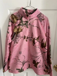 Realtree Camo Pink Girls Pullover XL Youth - Picture 1 of 5