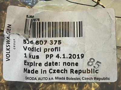 FOR SKODA FABIA 5J 2007-2014 Bumper Bracket Holder Left plastic 5J6807375 New - Image 1 of 4