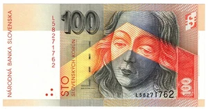 1999 Slovak Republic 100 Korun Banknote UNC P25 Slovakia - Picture 1 of 2