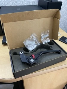 ASV C5 Clutch Lever, Regular Length, Black CRC540-K Aprillia Honda Suzuki Yamaha - Picture 1 of 4