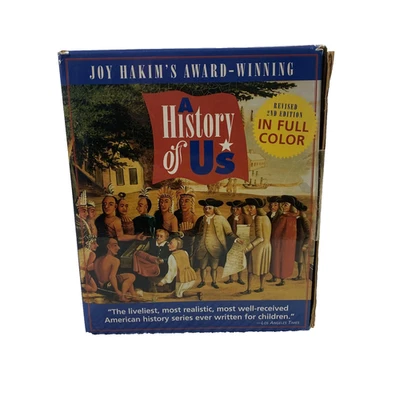 A History of US Joy Hakim Revised 2nd Edition 11-Volume Set Full Color Oxford - Image 1 of 4