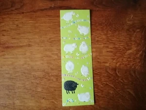 Turnowskys Art Lesezeichen Bookmark Kunst u. Bild geprägt schwarzes Schaf 16x5cm - Bild 1 von 2