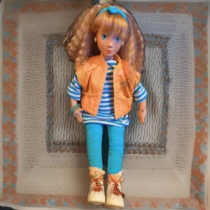 1986 Vintage CHELSEA Mattel Hot Looks 18" Fashion Model Doll  Barbie Sisters Toy - Foto 1 di 10