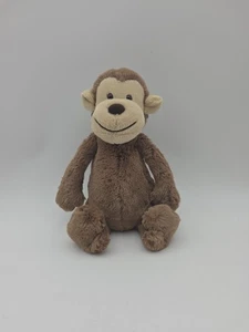 Jellycat Bashful Monkey Medium Plush Toy 12" 31cm NWT Retired Rare Brown - Picture 1 of 4