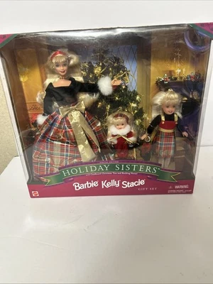 Подарочный набор для куклы Holiday Sisters Barbie Kelly & Stacie 1998 Mattel 19809 - Изображение 1 из 4