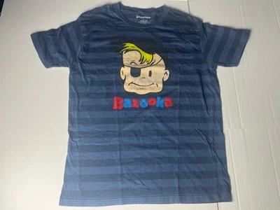 Camiseta Vintage Bazooka Joe Azul Talla L Foto 1 de 4