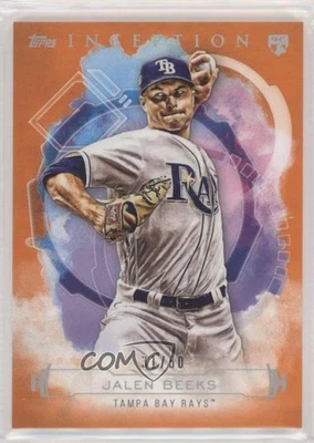 2019 Topps Inception Orange /50 Jalen Beeks #87 Rookie RC - Image 1 of 2