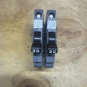 2 Connecticut Electric UBIF020N UBIF-020N Federal Pacific NC120 NC20 20A Gray - Picture 1 of 4