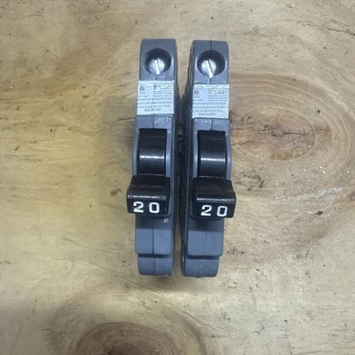 2 Connecticut Electric UBIF020N UBIF-020N Federal Pacific NC120 NC20 20A Gray - Image 1 of 4