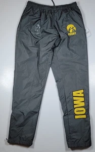 Iowa Hawkeyes Rugby Large Joggers Gym Pants New Ankle Zip - Picture 1 of 6