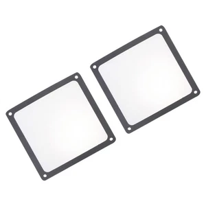 2 PCS Staubnetz Lüfter Staubdichte Gehäuseabdeckung Staubfiltergewebe - Afbeelding 1 van 12