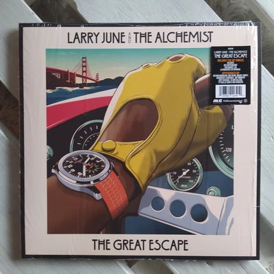 Larry June & The Alchemist - The Great Escape (2LP) Black Vinyl Edition SEALED  - Bild 1 von 2