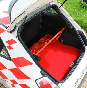Tappeto baule 500 e 595 completo posteriore ROSSO - Imagen 1 de 8