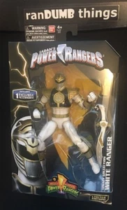 White Ranger Mighty Morphin Power Rangers Legacy Collection Bandai 2016 -from NJ - Picture 1 of 6