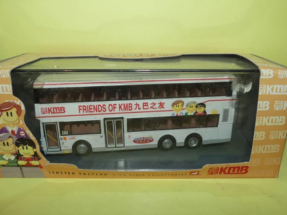CAR BUS KOWLOON MOTOR BUS  HONG KONG FRIEND OF KMB CORGI 43223 1:76 - Photo 1/1