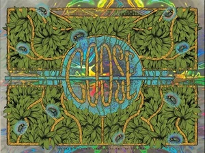 Goose 9/6-7/24 Saratoga Springs NY - Conscious Alliance Art Special Edition Foil - Picture 1 of 1