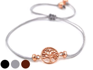 Keltischer Lebensbaum Armband Silber Rosévergoldet Gothic Schmuck - NEU - Picture 1 of 1